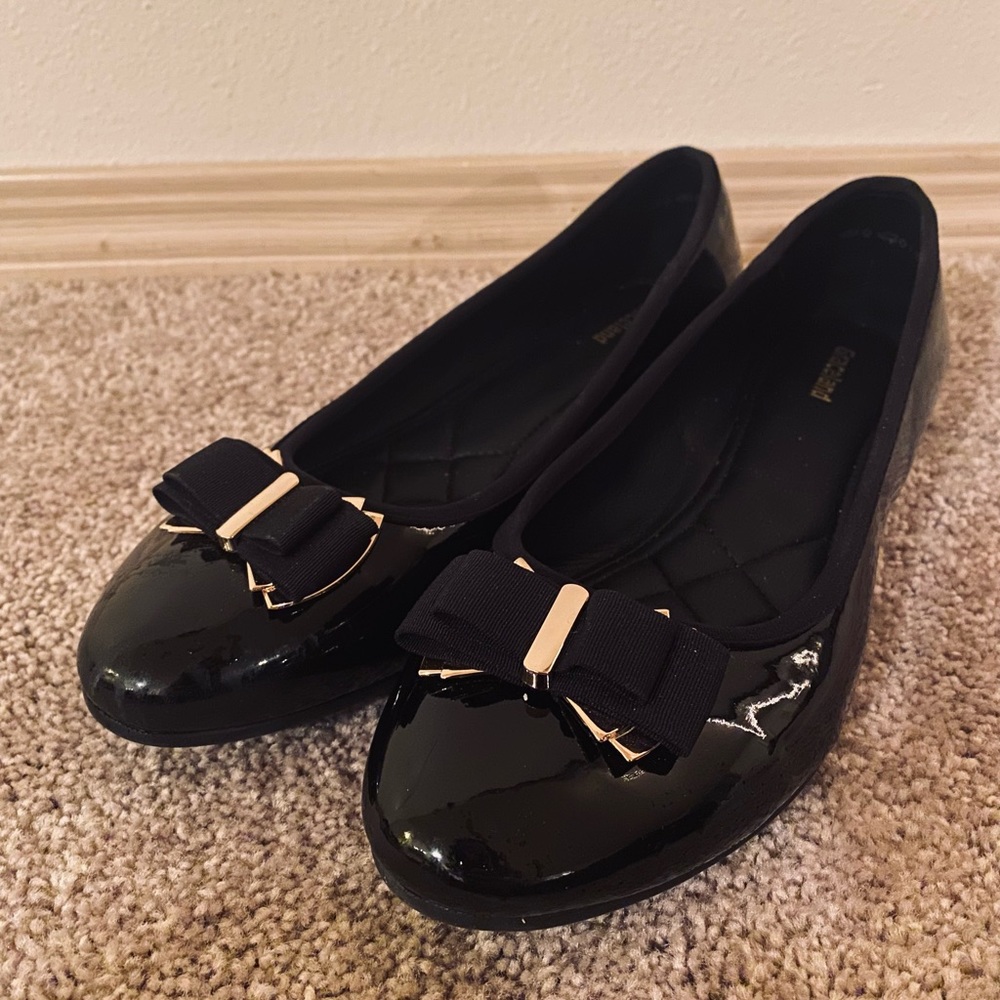 Ballet Flats with Bow